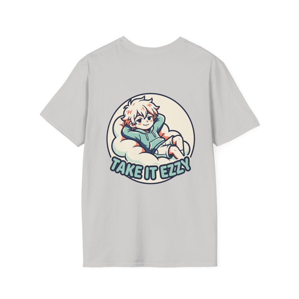 Take It Ezzy T-Shirt — Cute Chill Anime Boy Graphic Tee