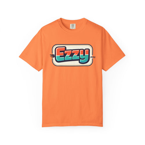 Ezzy Retro Logo T-Shirt | Vintage Block Letter Graphic