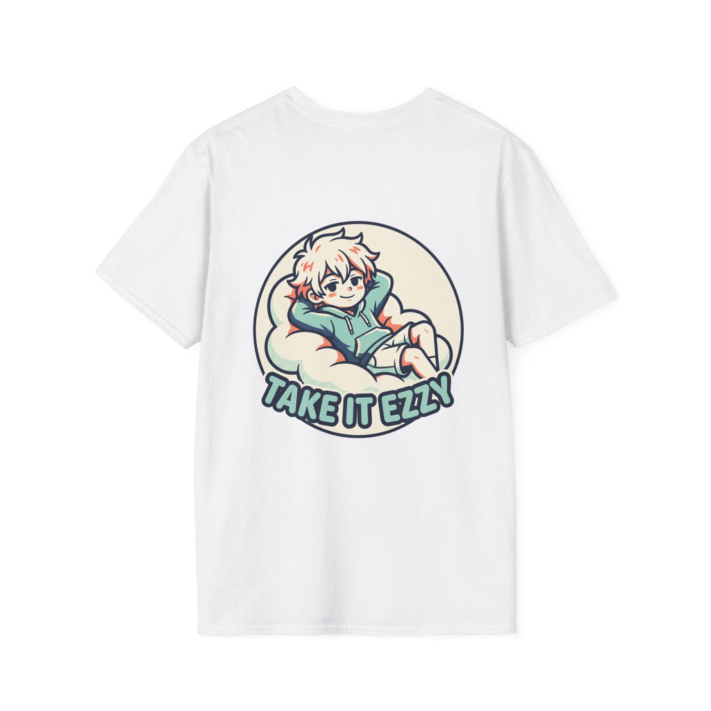 Take It Ezzy T-Shirt — Cute Chill Anime Boy Graphic Tee